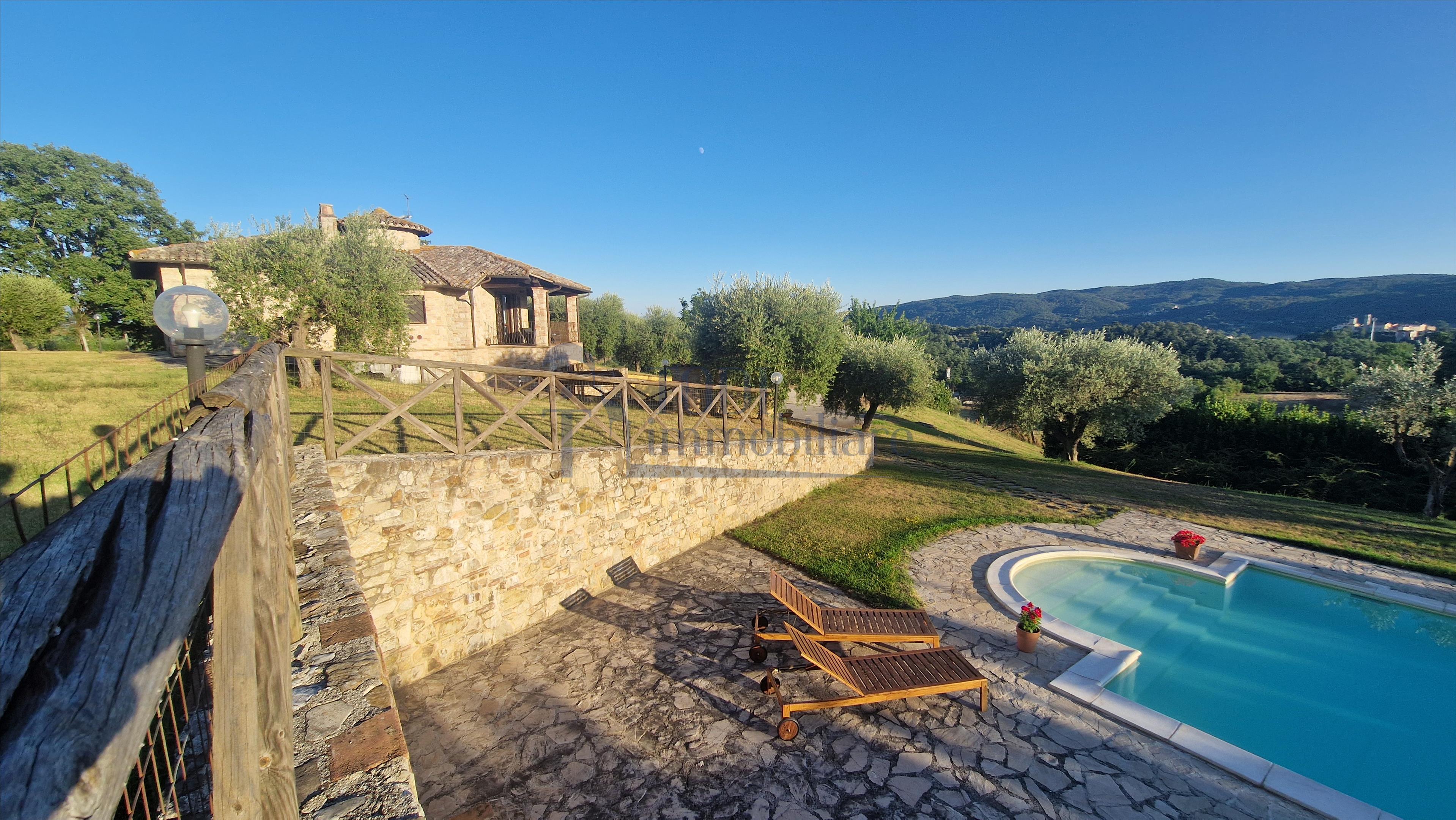 Amelia - Casale ristrutturato 250 mq con Piscina e oliveto - Todi Immobiliare
