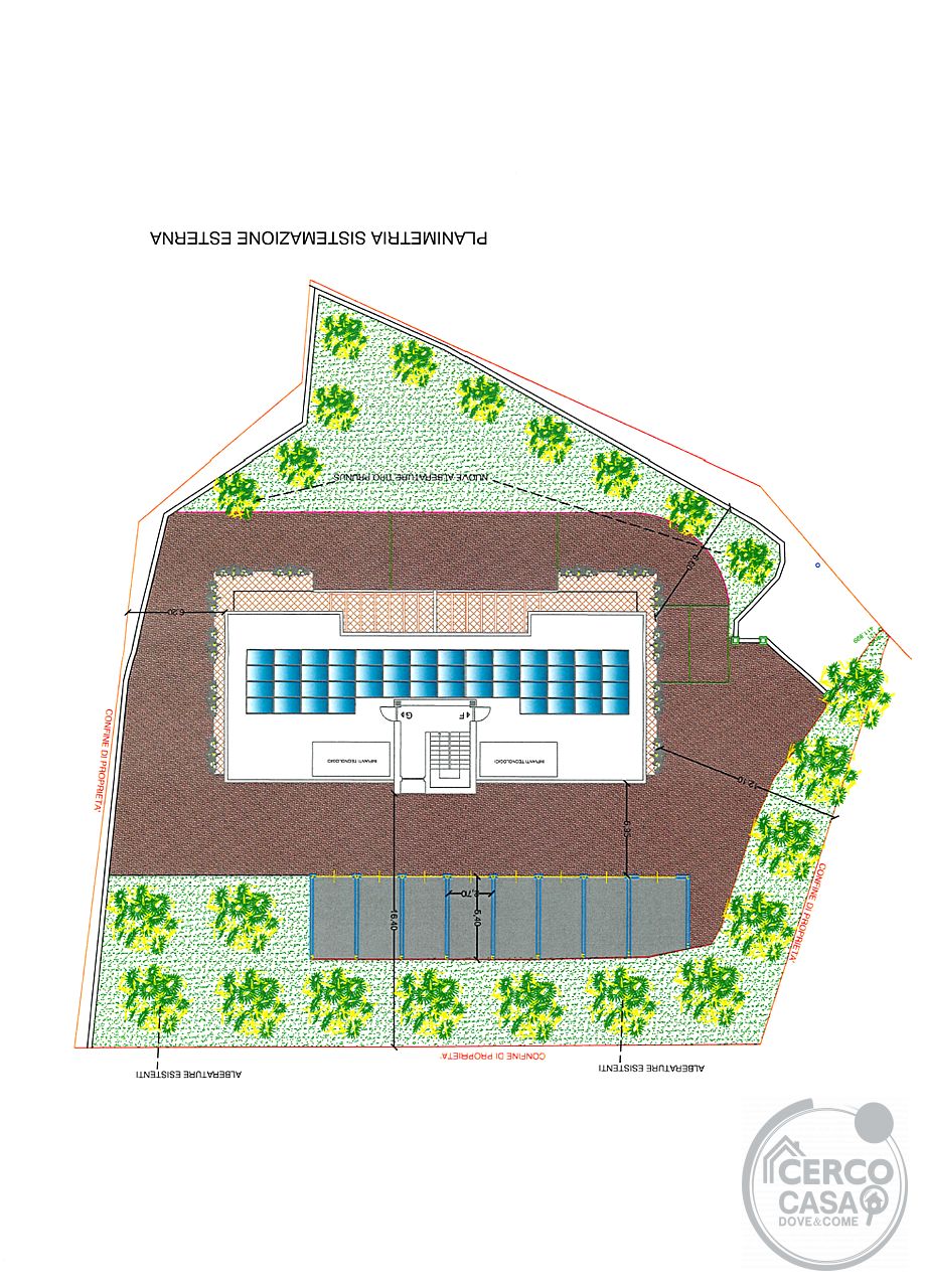 terreno edificabile con progetto approvato
