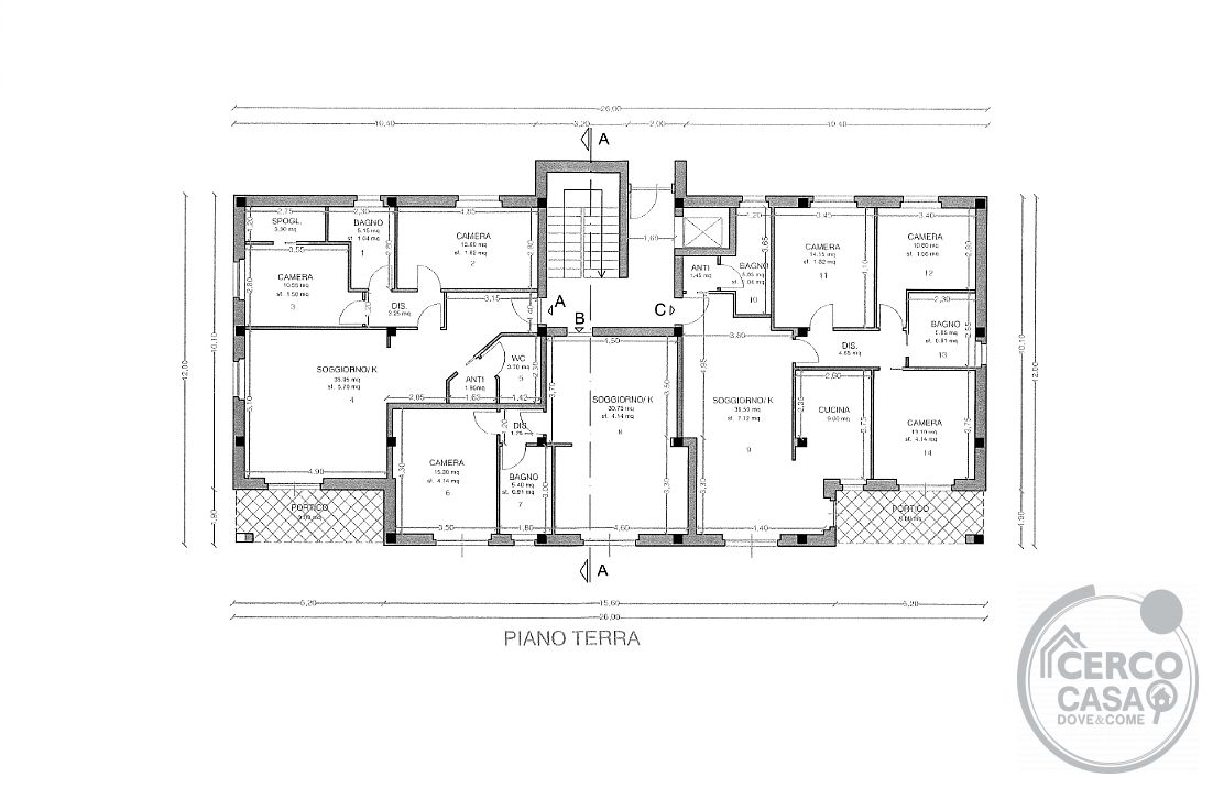 terreno edificabile con progetto approvato