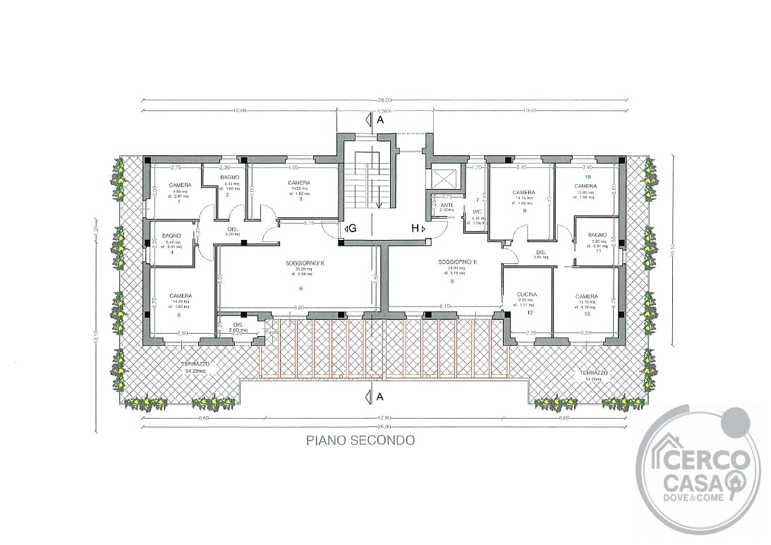 terreno edificabile con progetto approvato