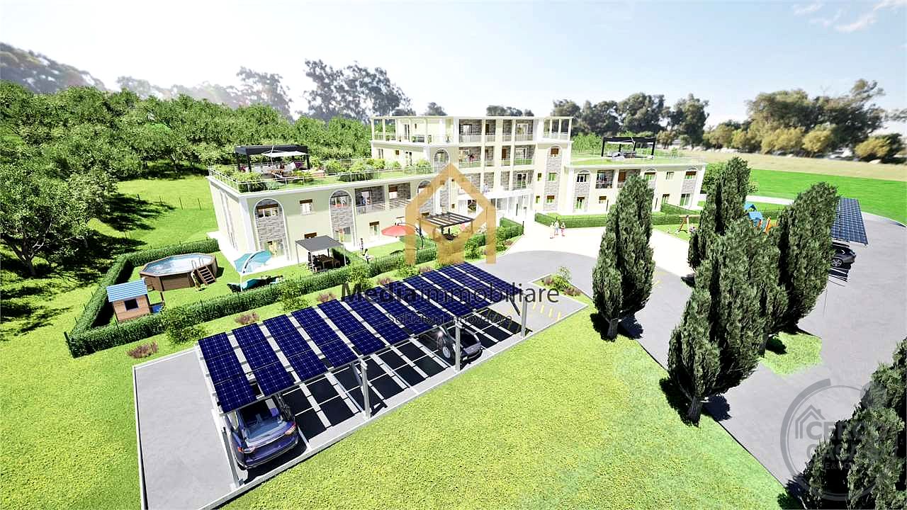 SAN MARIANO - Luminoso Appartamento 80 mq al piano terra con giardino privato
