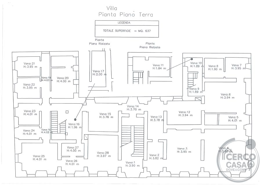 ITALIA – UMBRIA VILLA STORICA CON PARCO DI 43 ha