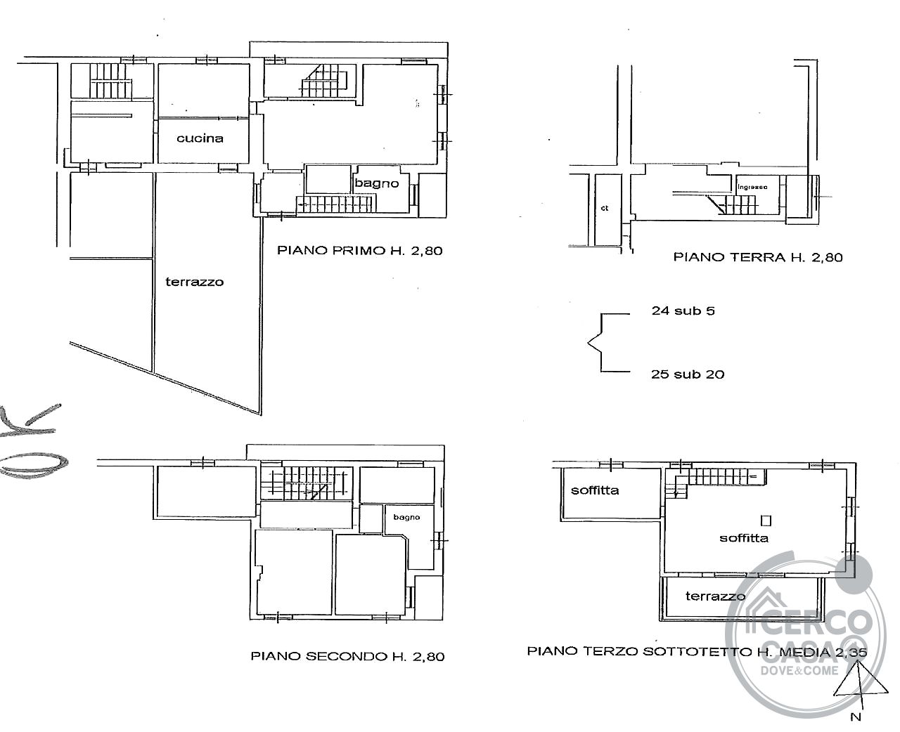 Vendesi Palazzina a Ponte San Giovanni