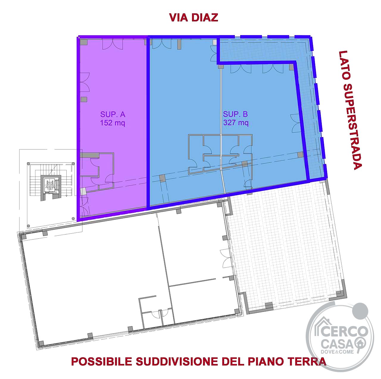 Affittasi locali commerciali posizione strategica