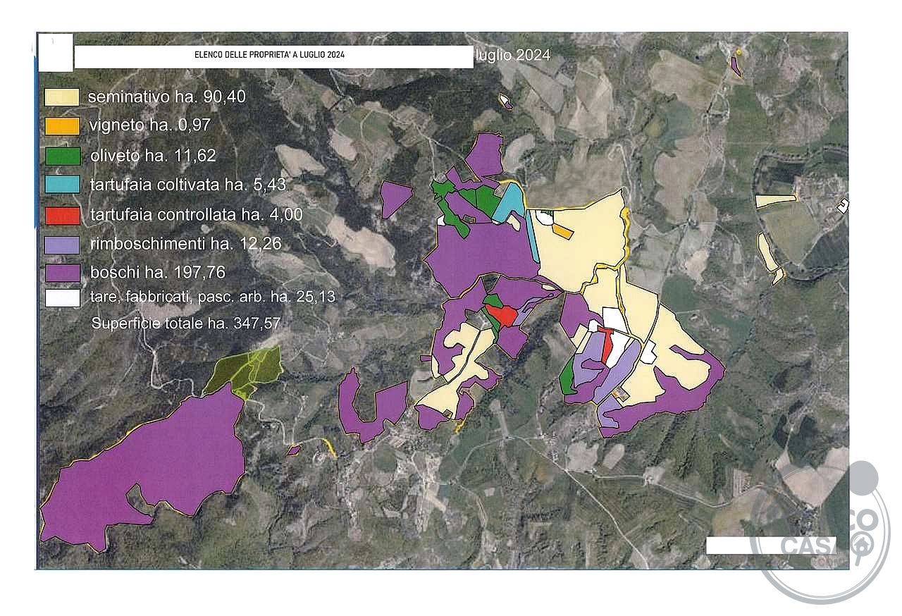 Vendita Azienda Agraria di prestigio Perugia 258 ettari
