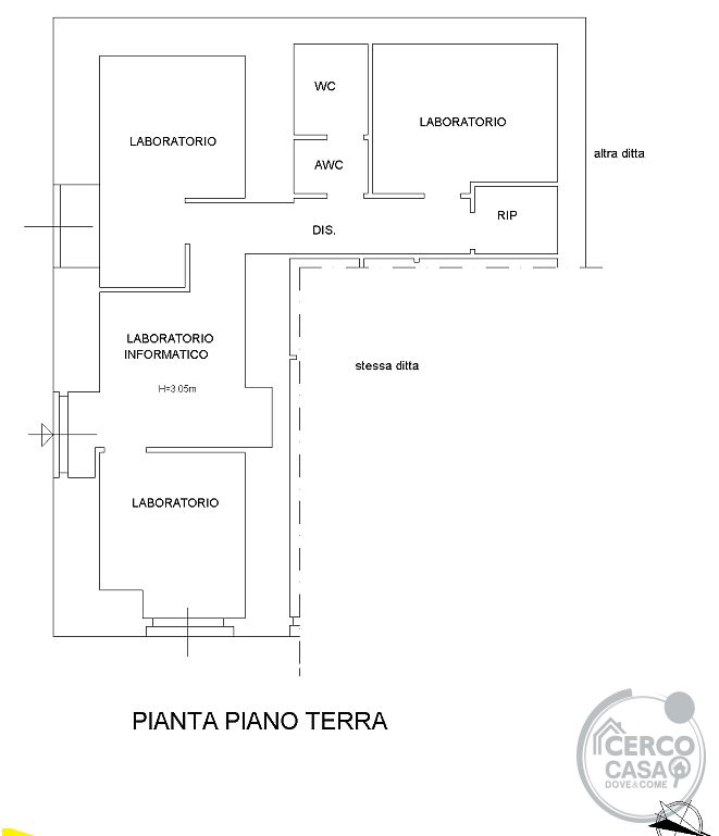 Ufficio ristrutturato 122 mq. Monteluce Pg