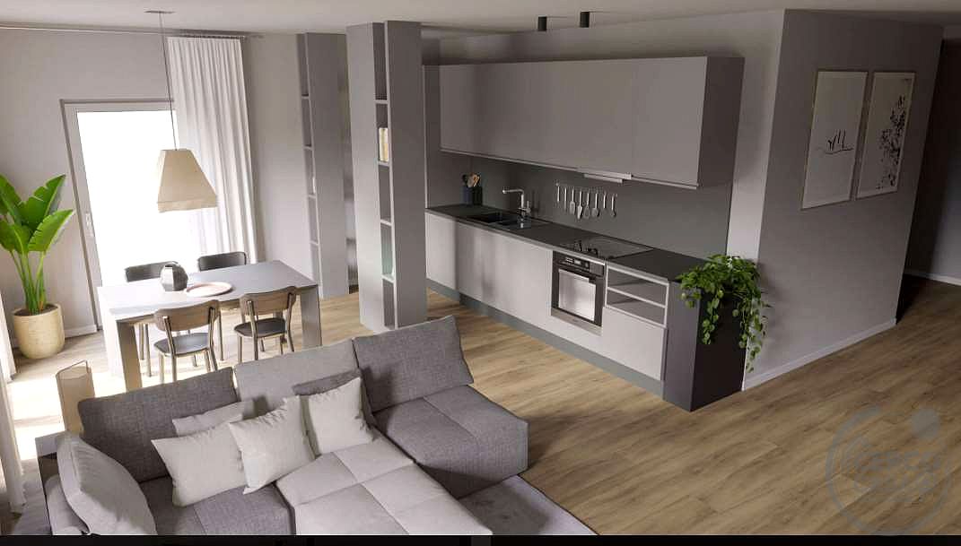 Attico di nuova costruzione 2/3 camere