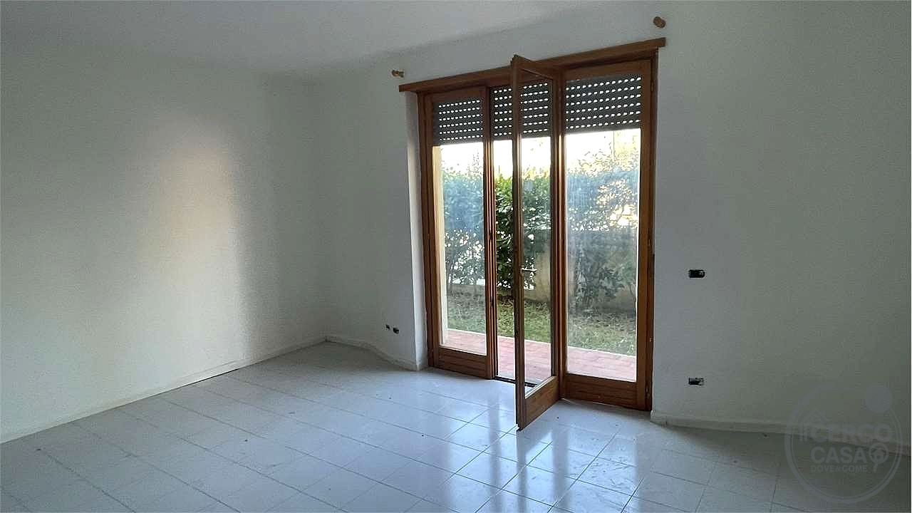 Appartamento con giardino privato