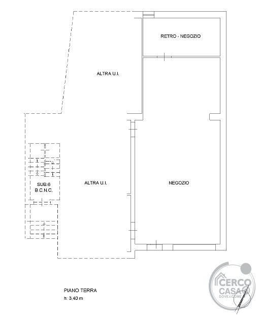 Locale commerciale 140 mq Viale San Sisto Perugia