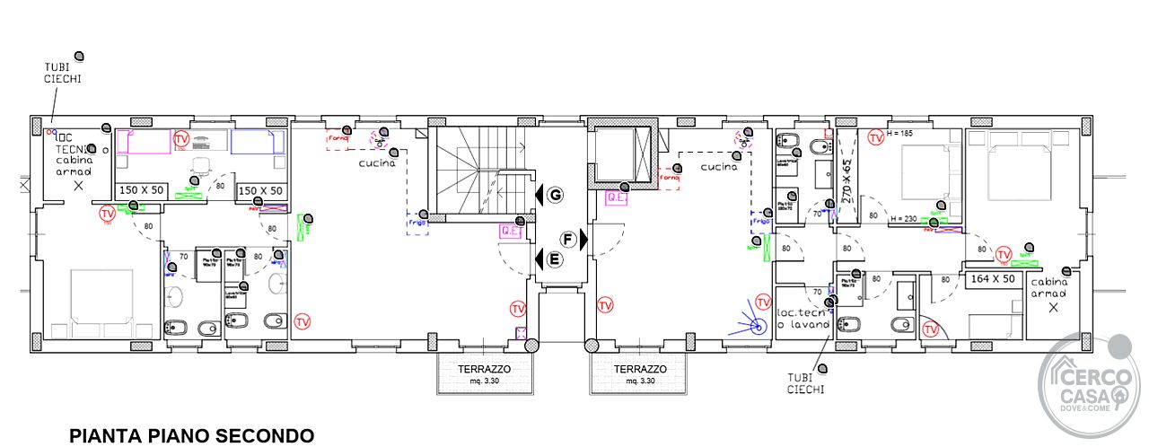 NUOVA PALAZZINA IN CLASSE A4 – Pila (Perugia) Secondo Piano