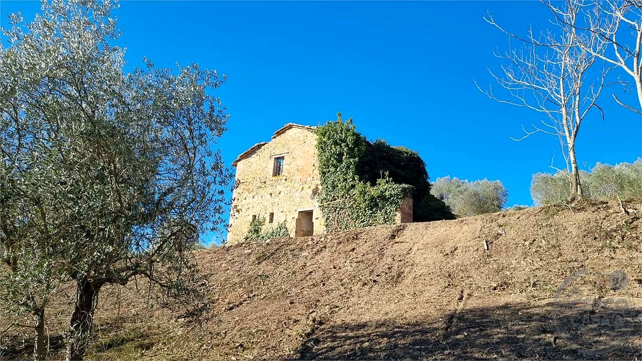 Casale con 1,5 ettari di terreno e uliveto Marsciano / Compignano