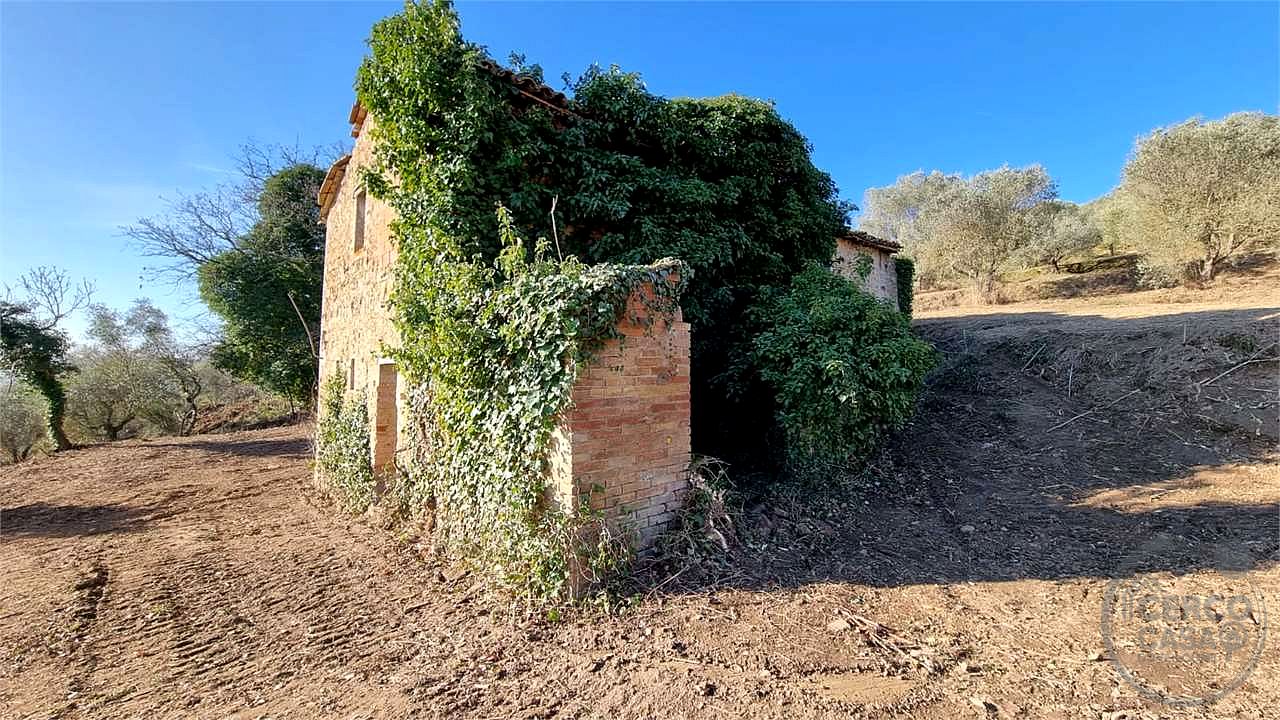 Casale con 1,5 ettari di terreno e uliveto Marsciano / Compignano