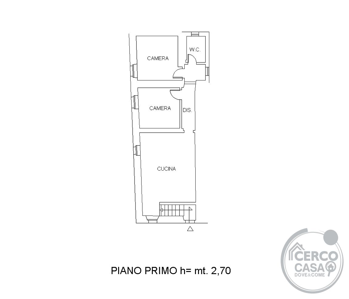 Appartamento ristrutturato con ingresso indipendente nel centro storico di Piegaro