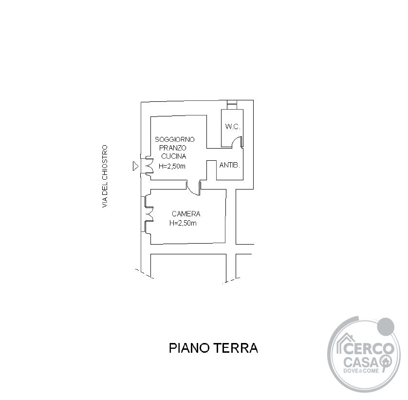 Bilocale con ingresso indipendente