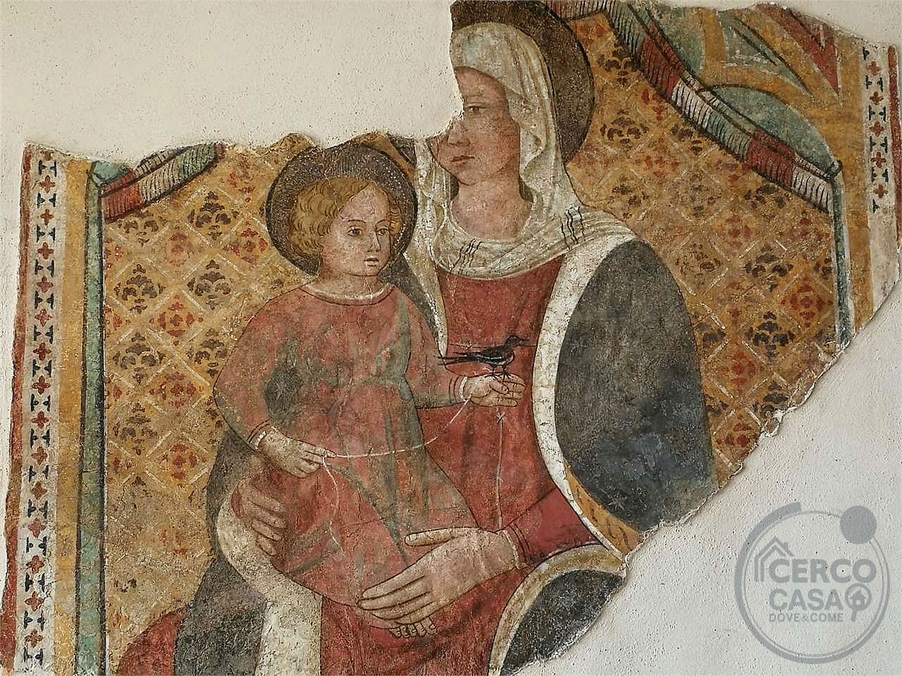 Prestigioso complesso immobiliare storico con affreschi del Perugino – Montevibiano Nuovo, Marsciano