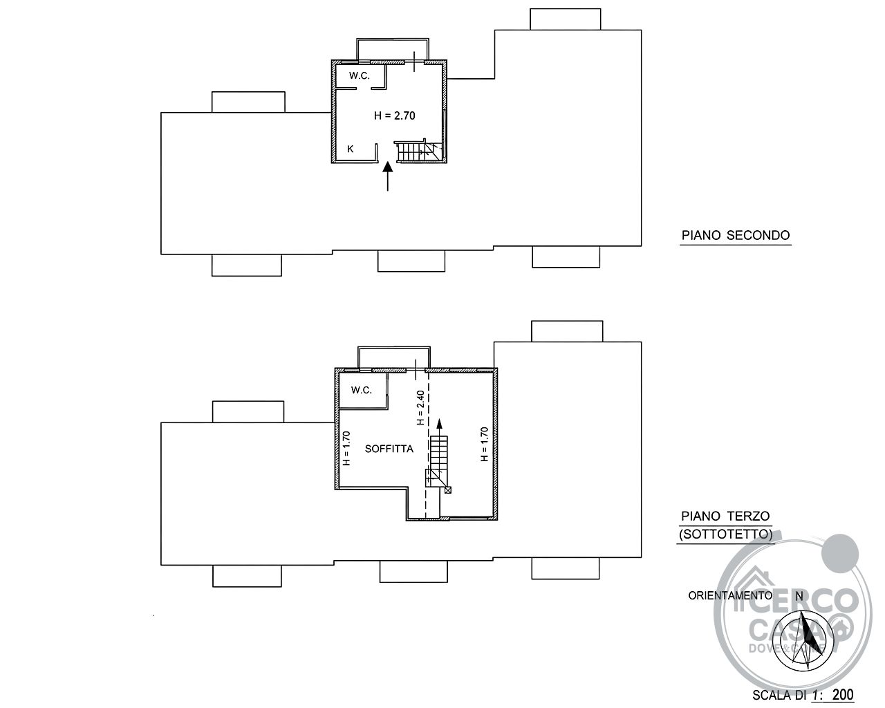 Duplex su due livelli