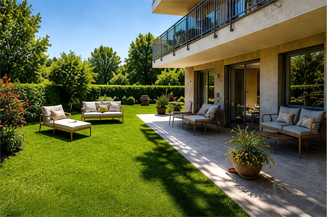 Nuova Palazzina, appartamento con giardino - Corciano