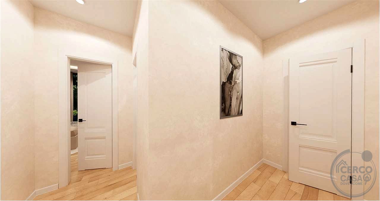 Nuova Palazzina, appartamento con giardino