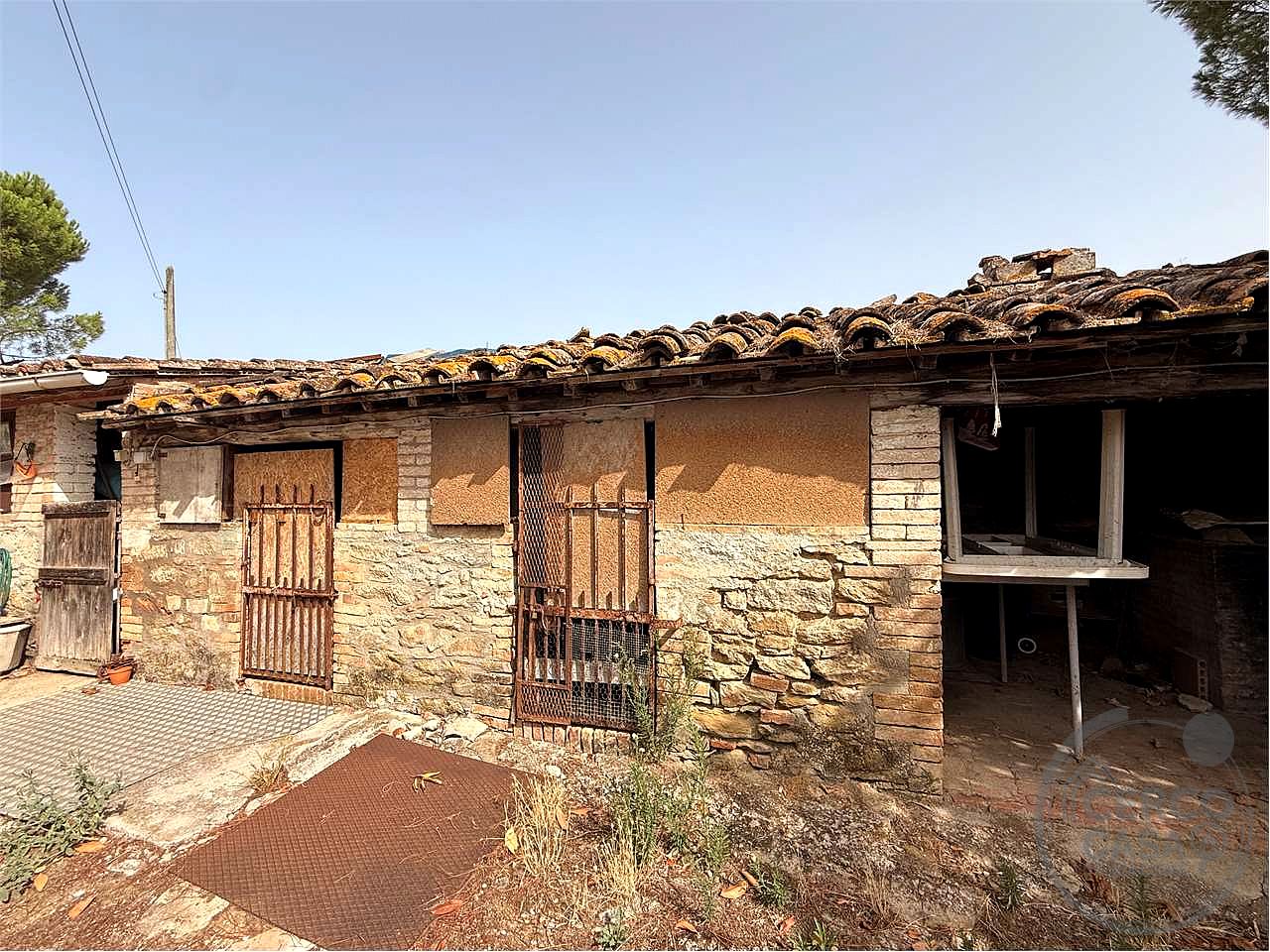 PORZIONE DI CASALE CON TERRENO E OLIVI