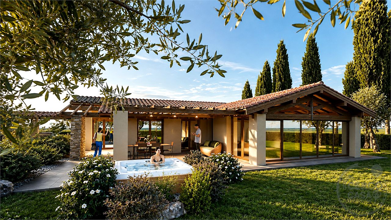 SAN MARIANO – VILLA DI NUOVA COSTRUZIONE con BONUS Fiscali