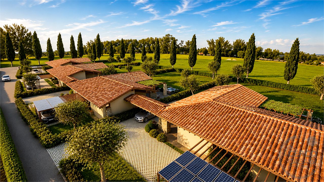 SAN MARIANO – VILLA DI NUOVA COSTRUZIONE con BONUS Fiscali